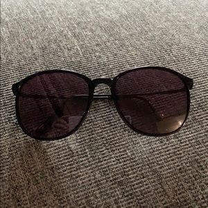 Marchon Round Frame Sunglasses
